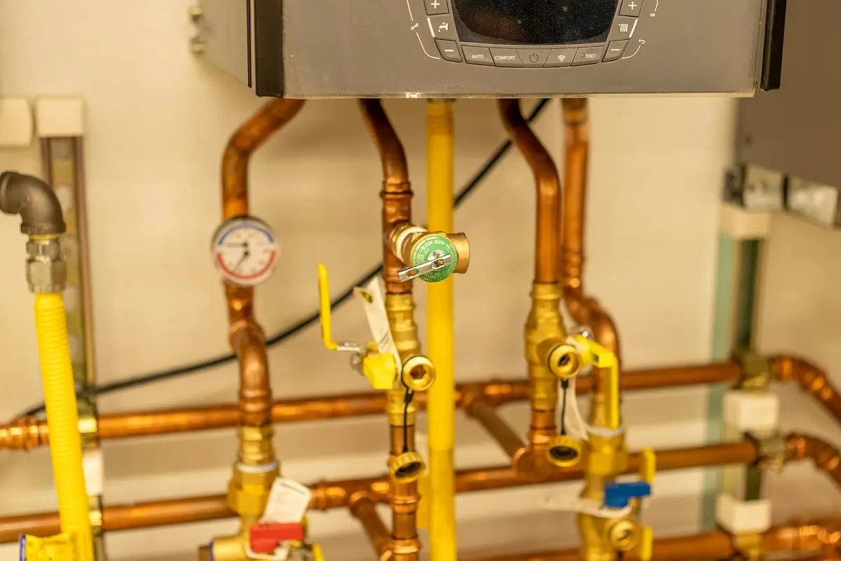 Licensed technician providing Water Heater Installation for a homeowner in Griswold